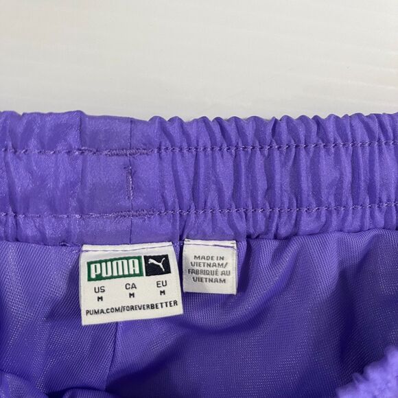 Puma TSF OG Retro Pants Women's Size M Purple Pink Black Sport Casual - Picture 2 of 10